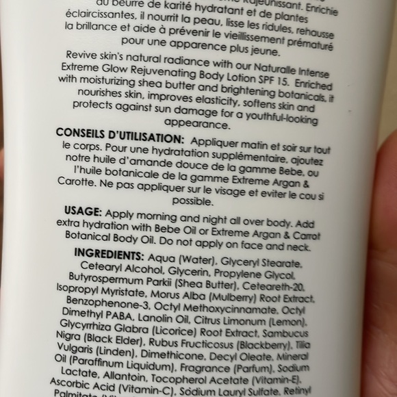 Makari Naturalle Intense Extreme Body Lotion - Picture 4 of 4